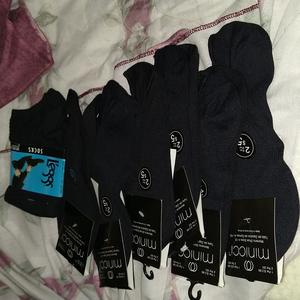 Minicci and Legs mini socks. NWT